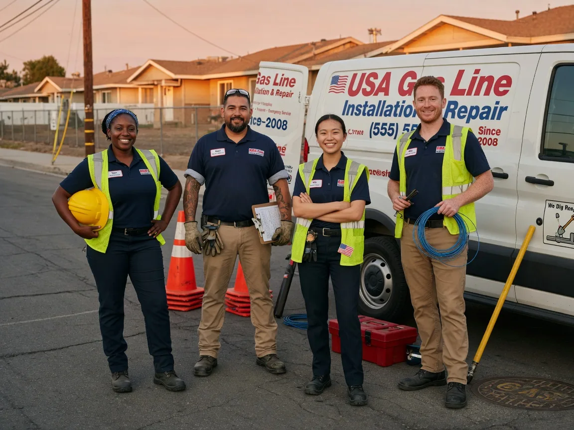 Gas Line Installation company in Whiteside, TN